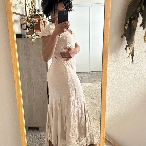 Newport News y2k vintage princess fairy asymmetrical maxi dress - Picture 5 of 9